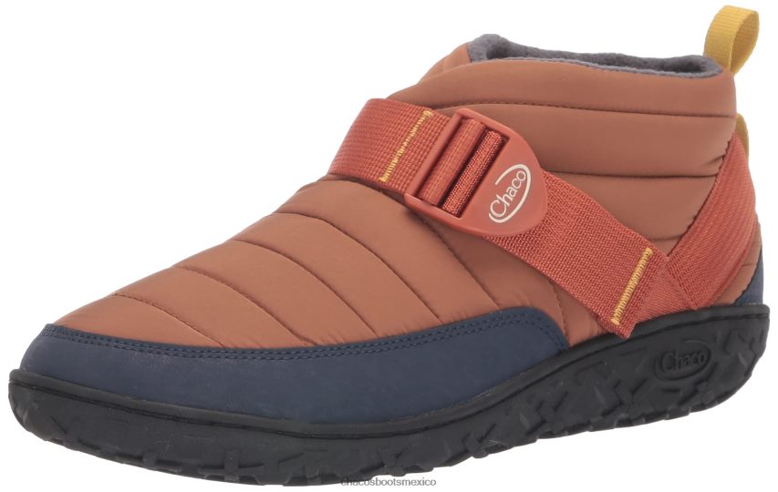 chacos de botas de nieve lineales ramble puff de hombre marrón bloqueado hombres ZXFX08372 Chaco marrón bloqueado