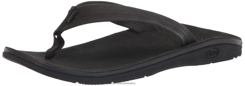 chacos chacos negros de piel clasica para hombre hombres ZXFX08399 Chaco