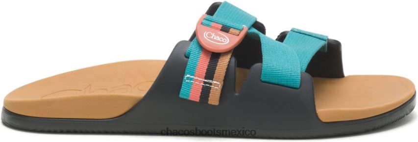 chacos retro de hombre negro ramble puff hombres ZXFX08149 Chaco negro retro
