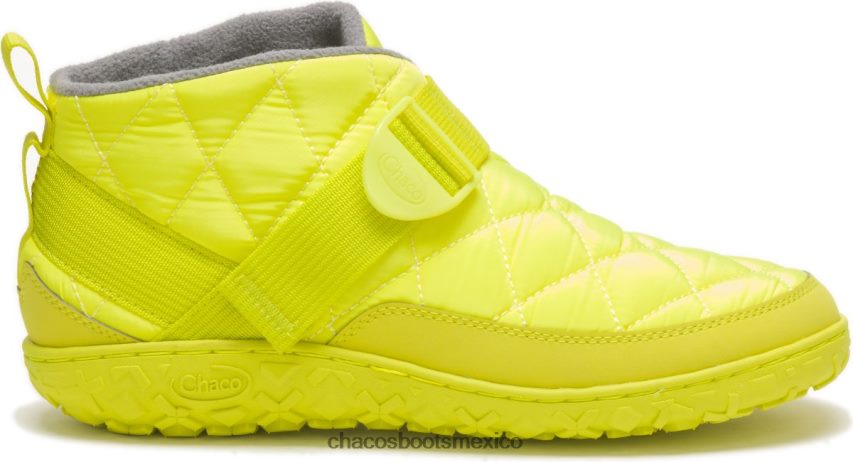 Chacos zueco paonia para hombre verde de alta visibilidad hombres ZXFX08156 Chaco verde de alta visibilidad