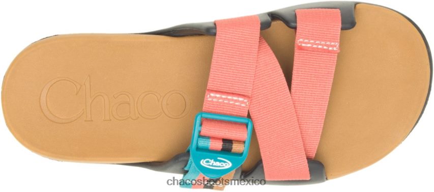 chacos chillos slide retro negro mujer mujer ZXFX0827 Chaco negro retro