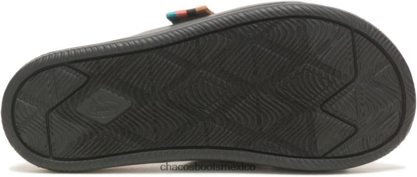 chacos chillos slide retro negro mujer mujer ZXFX0827 Chaco negro retro
